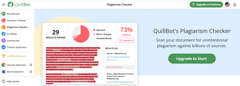 quillbot plagiarism checker