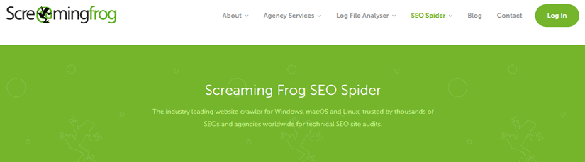Screaming Frog SEO Spider
